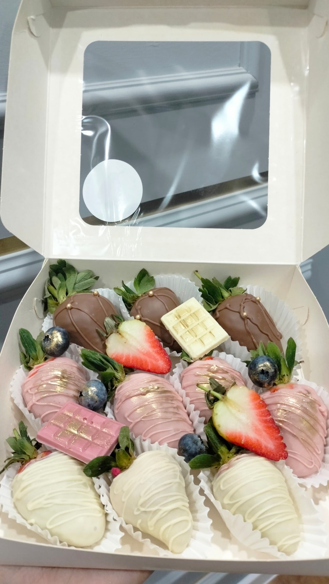 Strawberry kzt Клубника в шоколаде 20х30